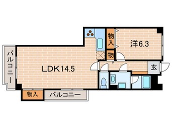 間取図 芦屋ニューコーポ