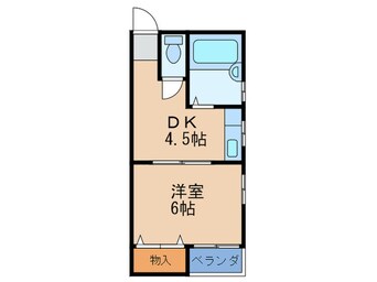 間取図 淀川マンション