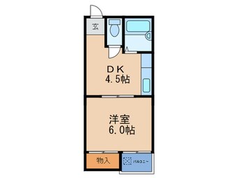間取図 淀川マンション
