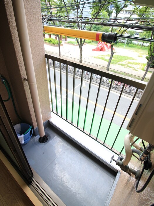 ベランダ・バルコニー 淀川マンション