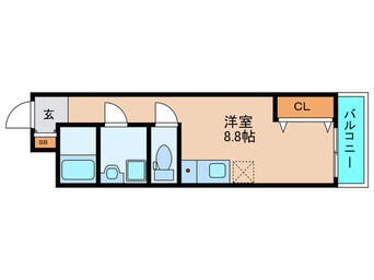 間取図 仮)渚元町新築アパート