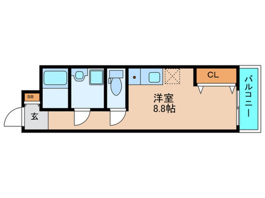 間取図 JOB‐Ⅱ号館