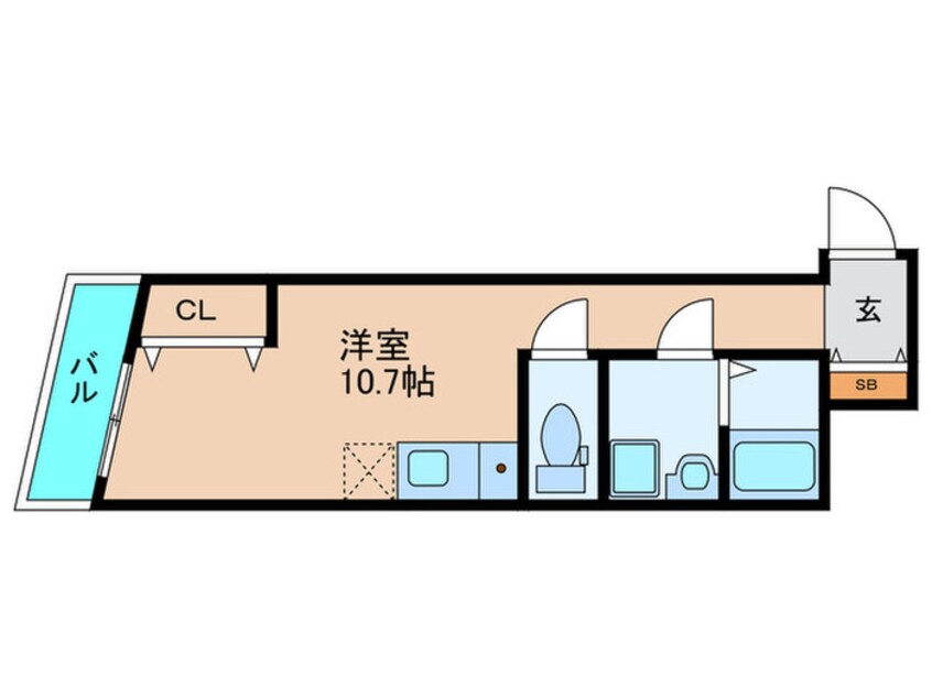 間取図 JOB‐Ⅱ号館