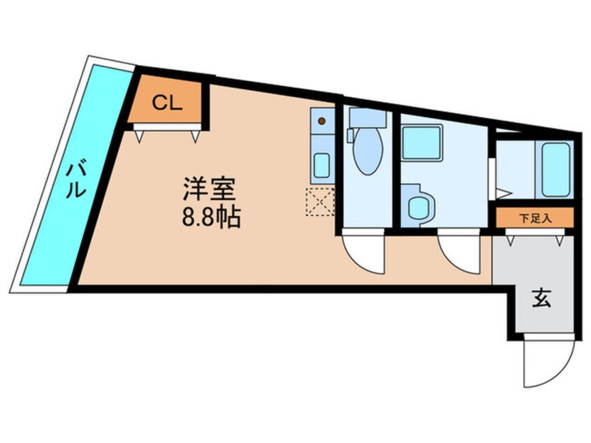 間取図 JOB‐Ⅱ号館