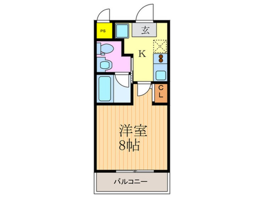 間取図 グランドパレス西院西館