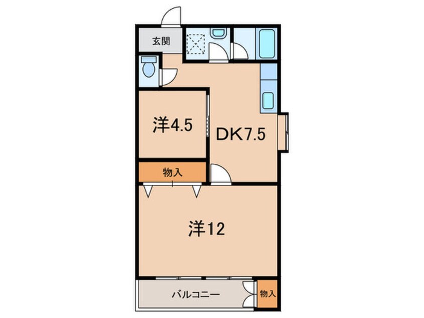 間取図 セントラルマンション