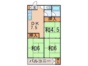 間取図 セントラルマンション