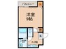 フジパレス駒川中野Ⅱ番館 1Kの間取り