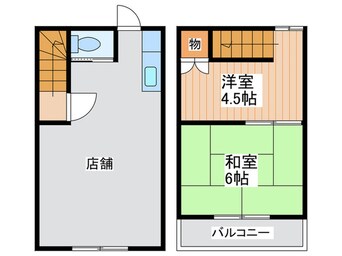 間取図 幸福町テラスハウス