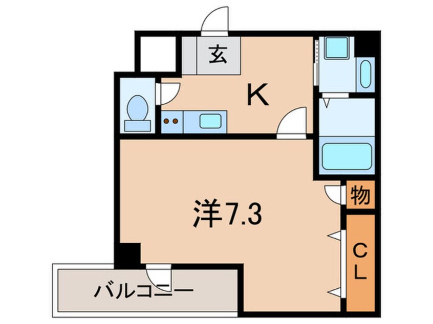 間取図 ＯＮＬＹＯＮＥ伊丹駅前