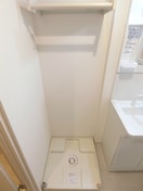 洗濯機置場 ソレイユ三井寺
