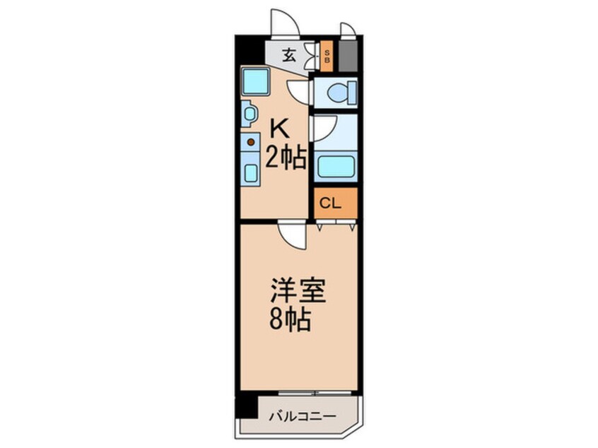 間取図 シャインビュ－六甲