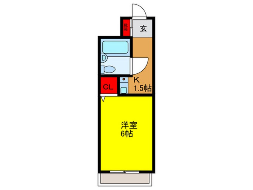 間取図 サンベールクワノ