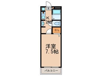 間取図 岩田マンション