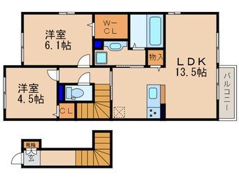 間取図 セジュール623Ⅱ