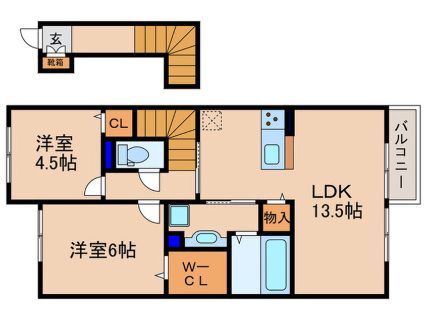 間取図 セジュール623Ⅱ