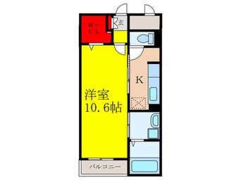 間取図 ヴォワラクテ　ノース