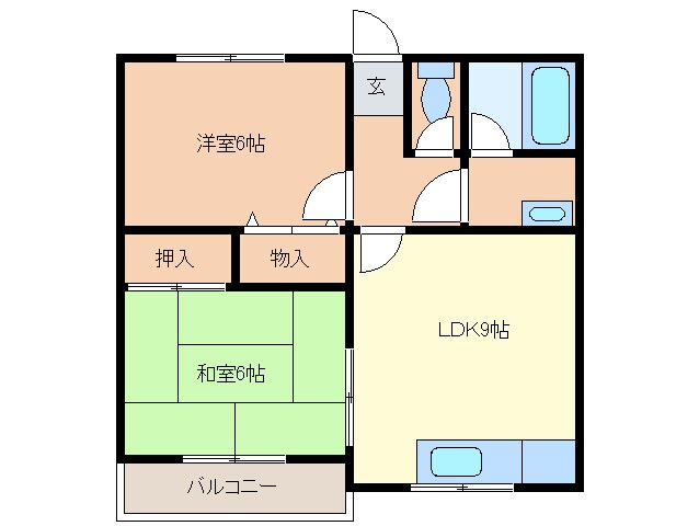 間取り図 グリーンヒル山田