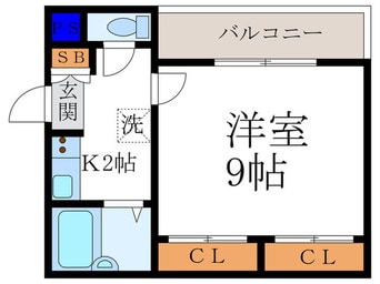 間取図 ドメーヌ新町