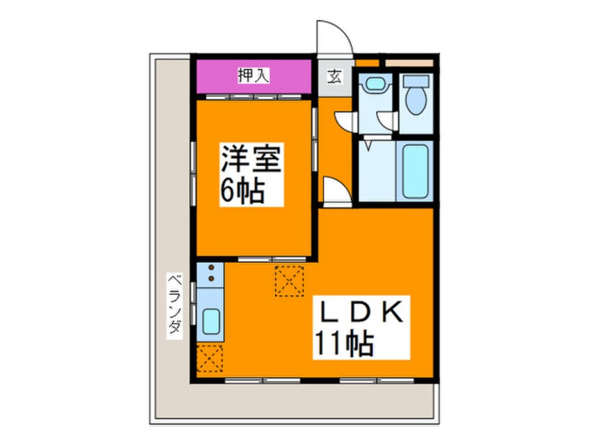 間取図 第2山内マンション