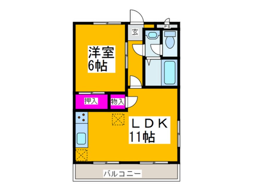 間取図 第2山内マンション