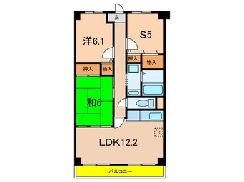 間取図 カデット真趣園宝塚