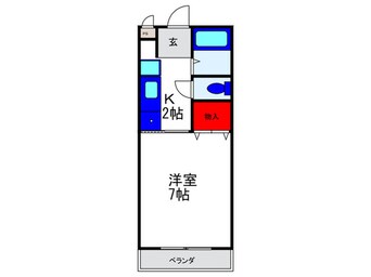 間取図 リヴェール西出