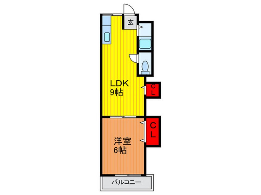 間取図 ゆたかマンション