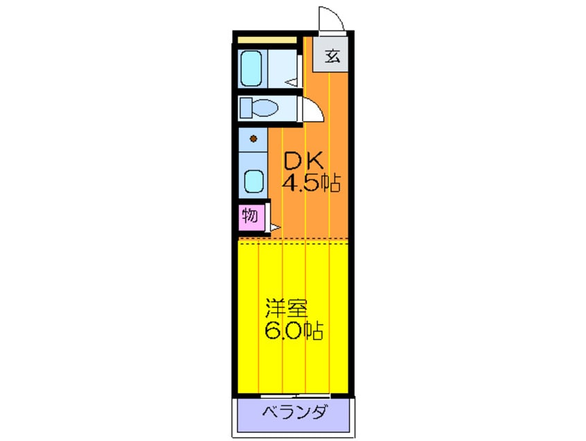 間取図 アバンス大友