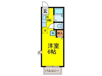 間取図 ハウゼンフジ