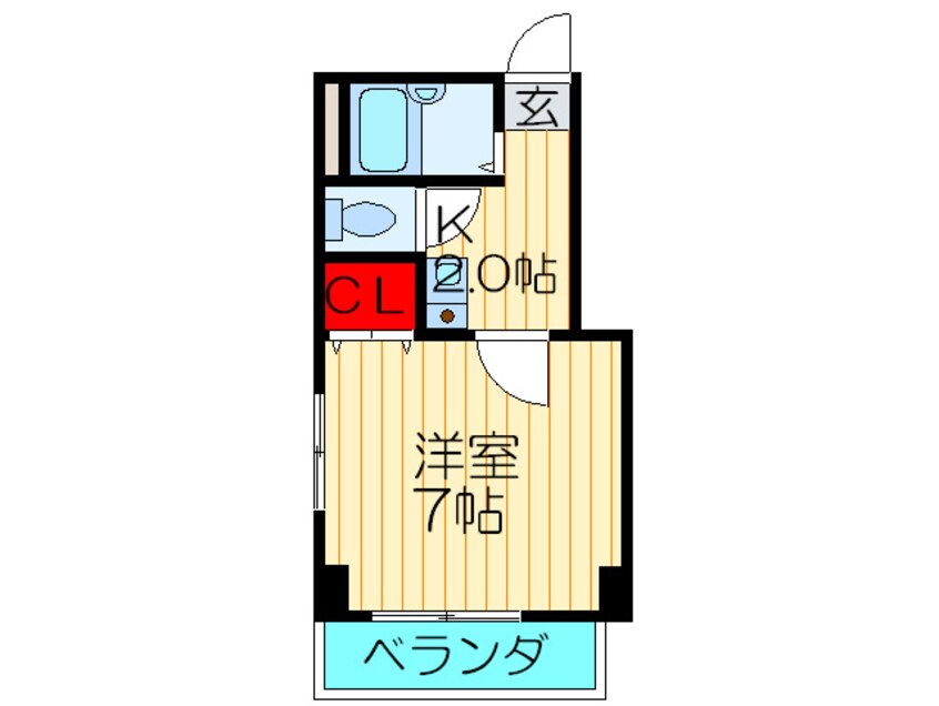 間取図 ランドロード・トミオ