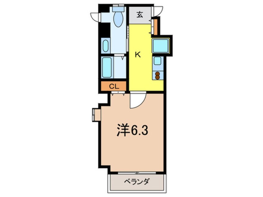 間取図 ロイヤルメゾン宝塚