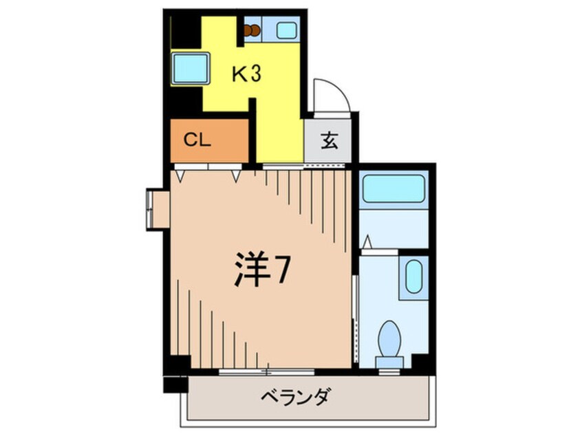 間取図 ロイヤルメゾン宝塚