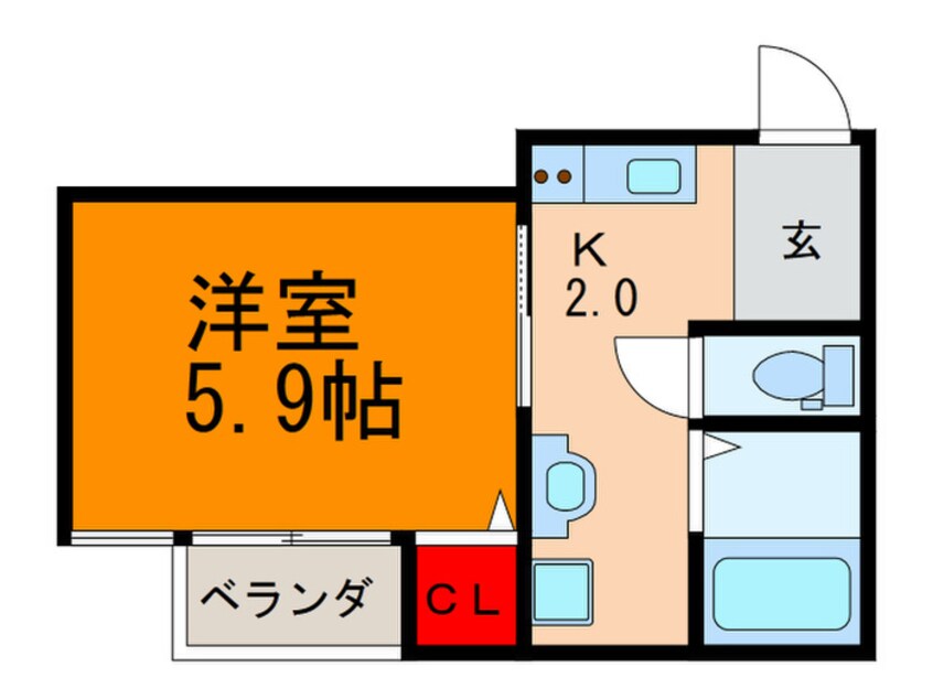 間取図 Ｒｅａｌｉｚｅ 長瀬