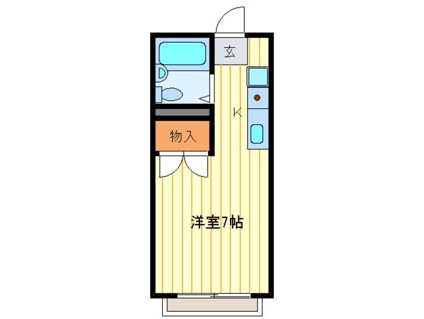 間取図 エステートピア額田