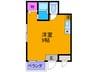 グランホーム四条畷 1Rの間取り