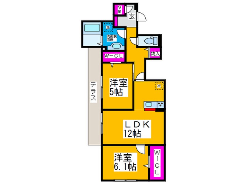 間取図 アンフェルム