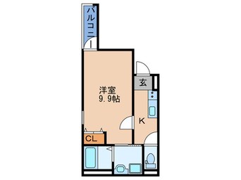 間取図 フジパレス三津屋Ⅵ番館