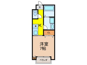 間取図 ル・シエ－ル小林