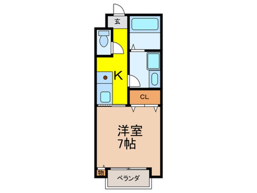 間取図 ル・シエ－ル小林