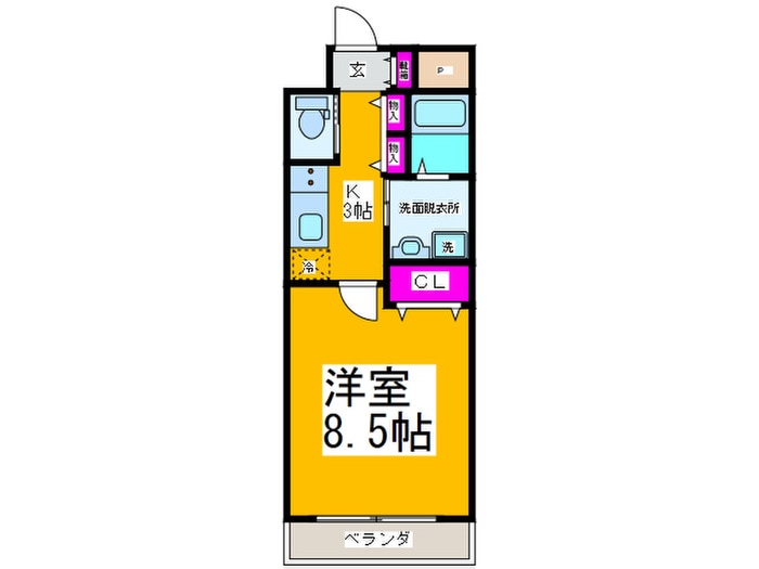 間取り図 サン・セレーノ堺東