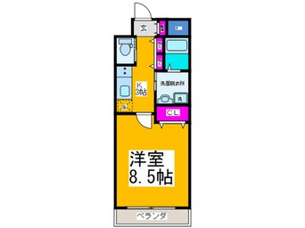 間取図 サン・セレーノ堺東