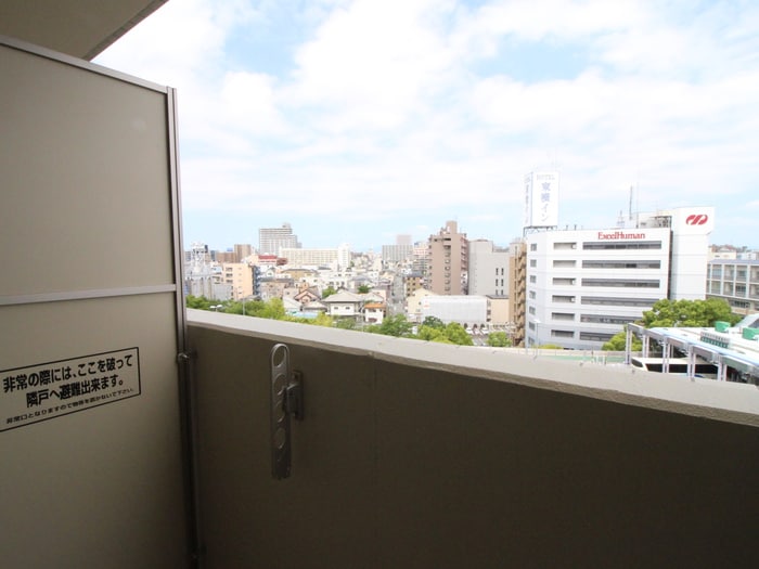 室内からの展望 サン・セレーノ堺東