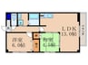 ＴＯＰ　ＧＡＲＤＥＮ 2LDKの間取り