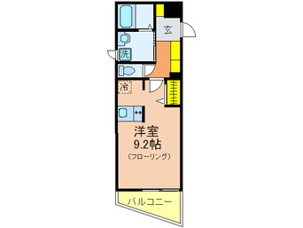 間取図 ﾌﾟﾚｻﾝｽ神戸駅前グランツ（901）