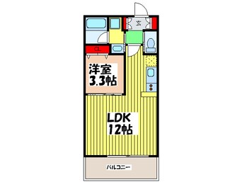 間取図 アーバネックス西長堀