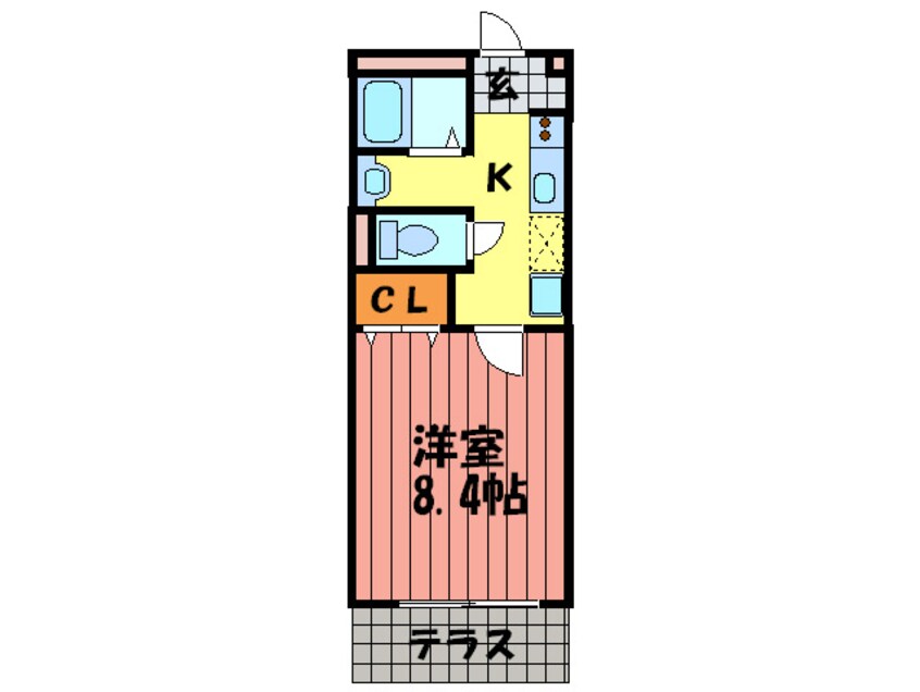 間取図 アリエッタ西堤