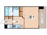 アプリーレ南堀江 1Kの間取り