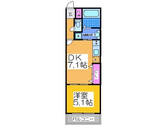 間取図 フジパレス杉本町Ⅱ番館