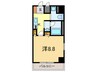 庵 1Kの間取り